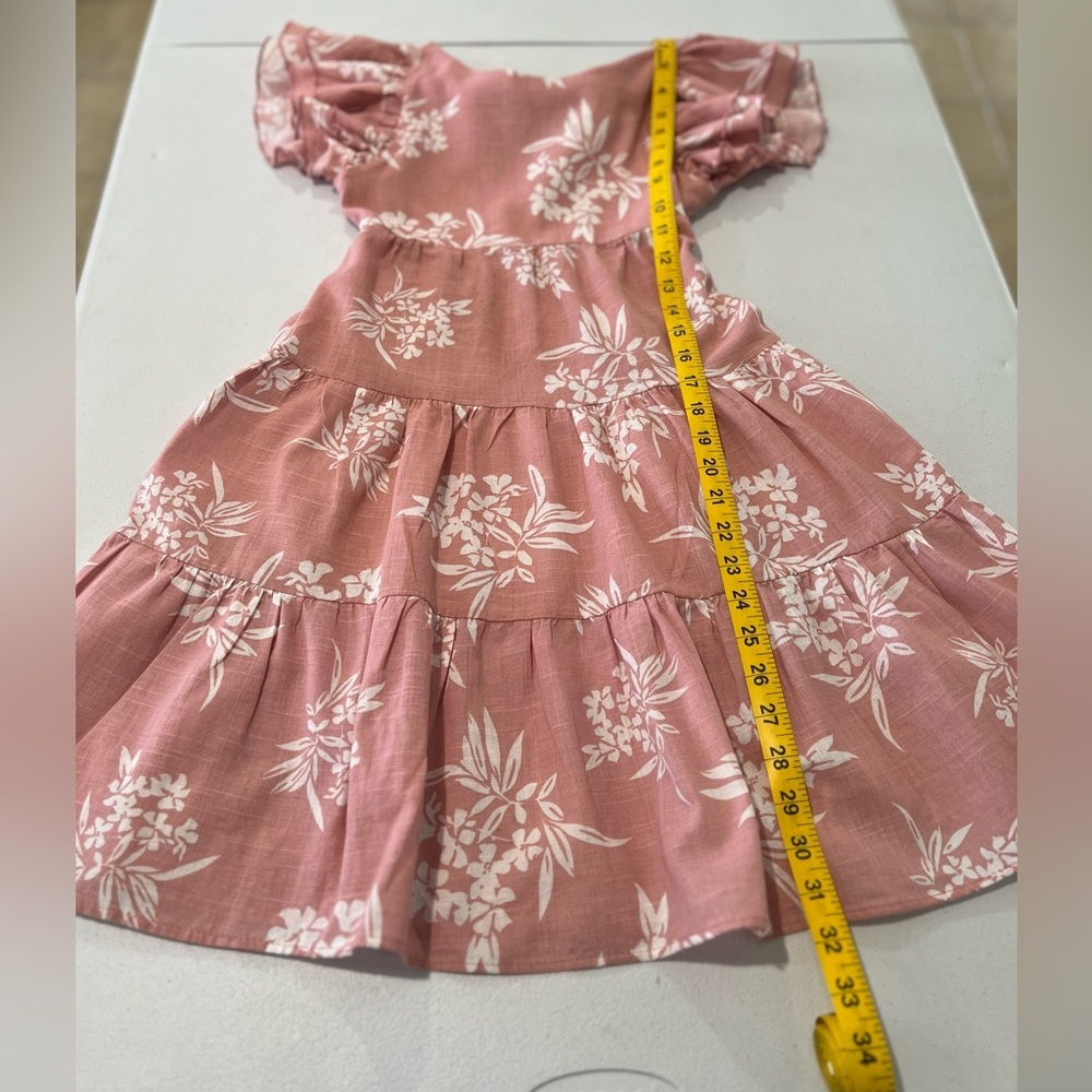 Chiccos Pink Floral tropical mauve girl Dress - Picture 11 of 11